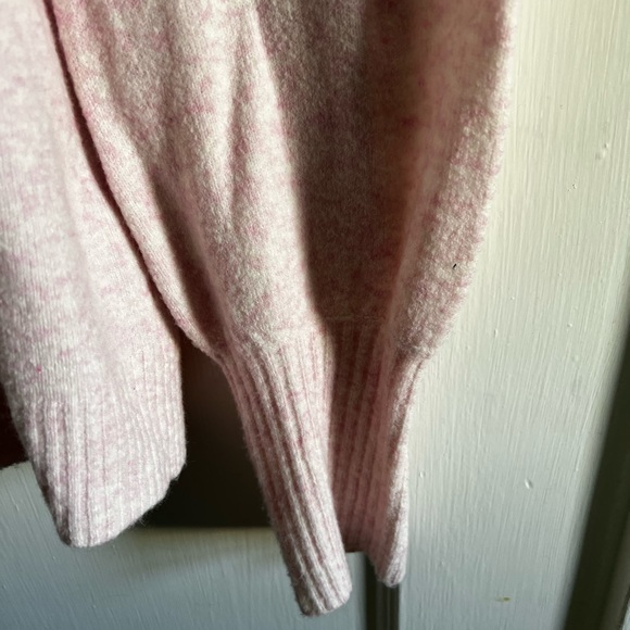 JCrew Factory Puff Sleeve Turtleneck Sweater - Picture 3 of 4